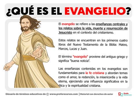 Infografía: esquema de qué es un Evangelio y su propósito teológico