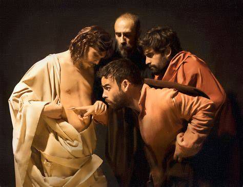 La incredulidad de santo Tomás - pintura