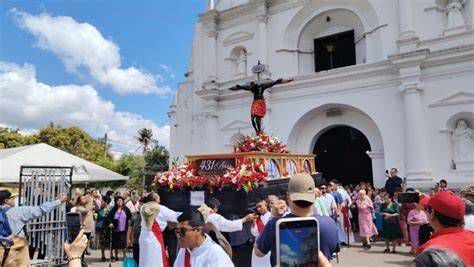 Procesión histórica de llegada del Cristo de Esquipulas