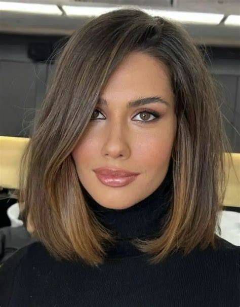 Ejemplos de cortes bob y long bob para pelo fino y liso