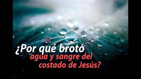 Representación artística de la Sangre y el Agua que brotan del costado de Cristo (símbolos del Bautismo y la Eucaristía)