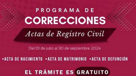 Oficialía de corrección de actas en la Arquidiócesis