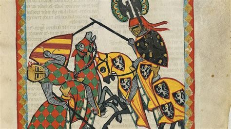 Pintura medieval representando la lucha contra los cátaros