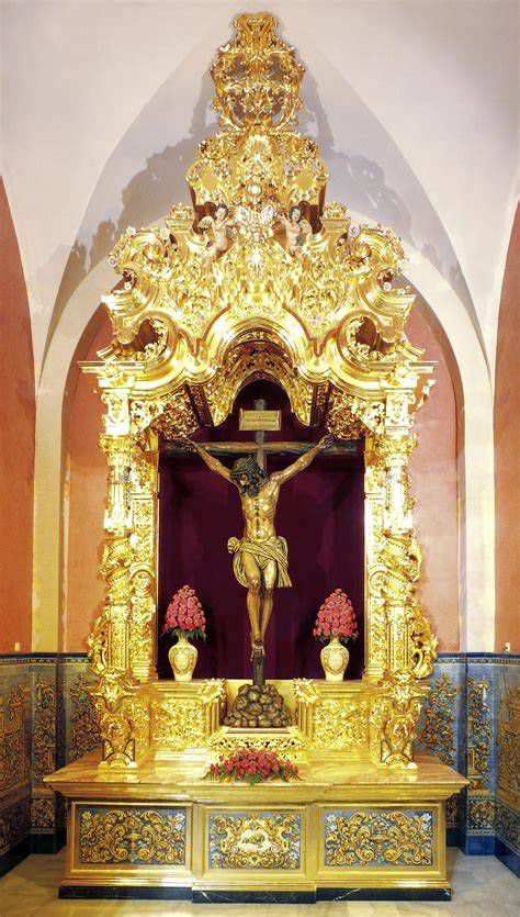 Imagen histórica de la Capilla del Santísimo Cristo en Sueca