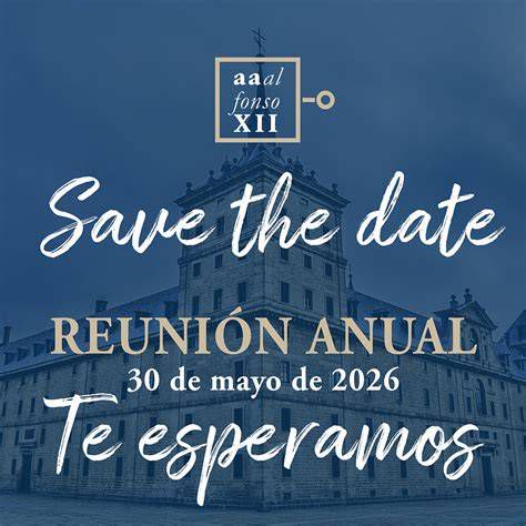 Reunión de la Asociación de Antiguos Alumnos en el comedor del colegio