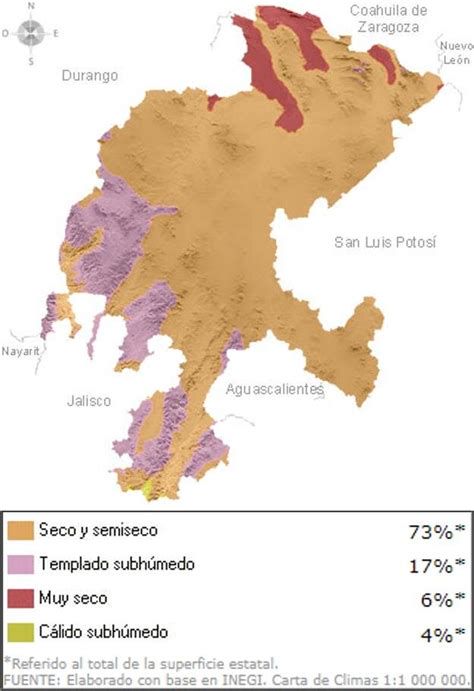 Topografía y clima de Guadalupe Zacatecas