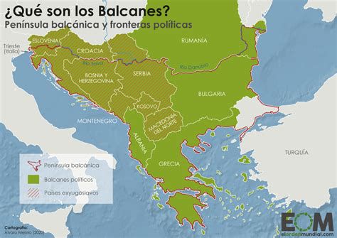Mapa de los Balcanes y territorios serbios en 1911