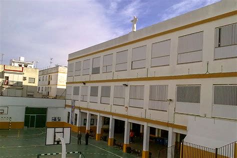 Vista aérea actual del Colegio La Salle Sagrado Corazón de Jesús en Jerez