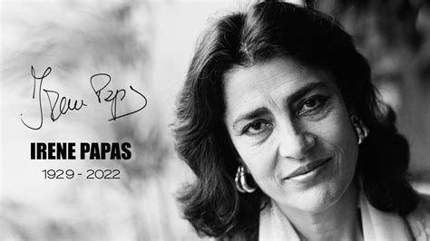 Retrato icónico de Irene Papas