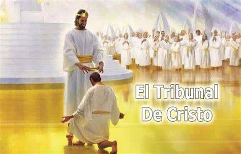 Ilustración del Tribunal de Cristo y la presentación de los creyentes