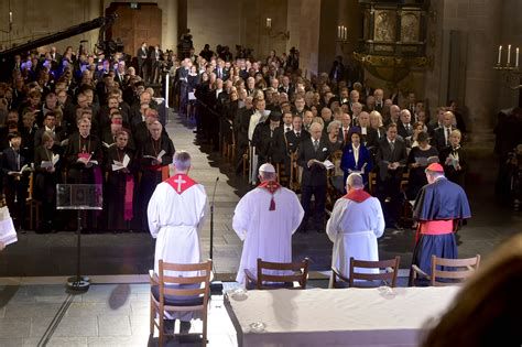 Oración ecuménica en la catedral luterana de Lund con el Papa Francisco