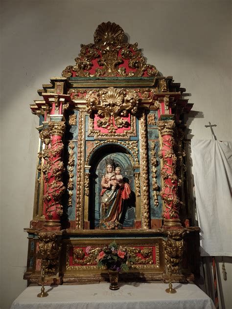 retablo barroco iglesia misericordia braga