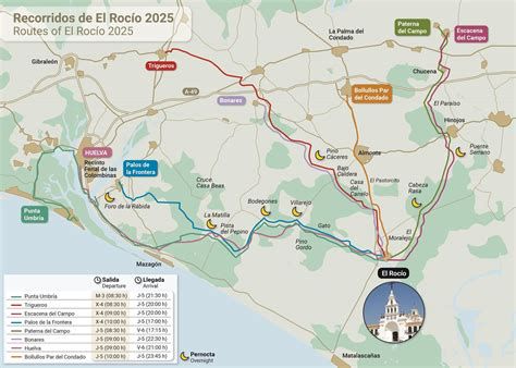 Mapa de ubicación de la Hermandad El Rocío
