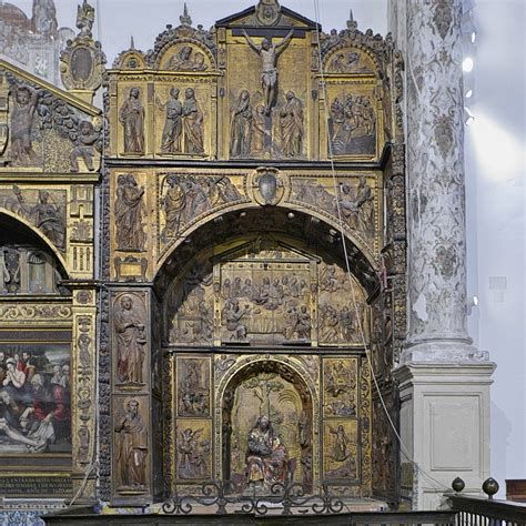 retablo Natividad Madre de Dios estilo gótico-renacentista