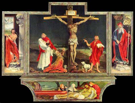 Cristo en el Retablo de Isenheim, Matthias Grünewald