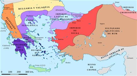 Mapa de los Concilios de Nicea y Constantinopla y su influencia en el Credo