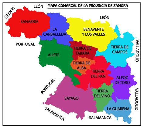 Mapa antiguo de la comarca de Zamora y localización de Oca del Pan