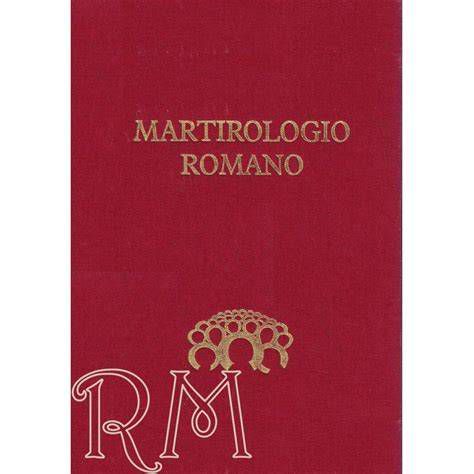 Ilustración moderna del Martirologio Romano
