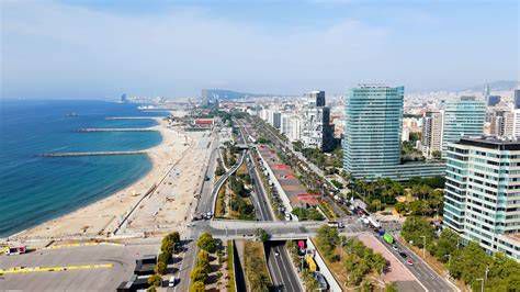 Plànol i vista aèria del Passeig de la Misericòrdia