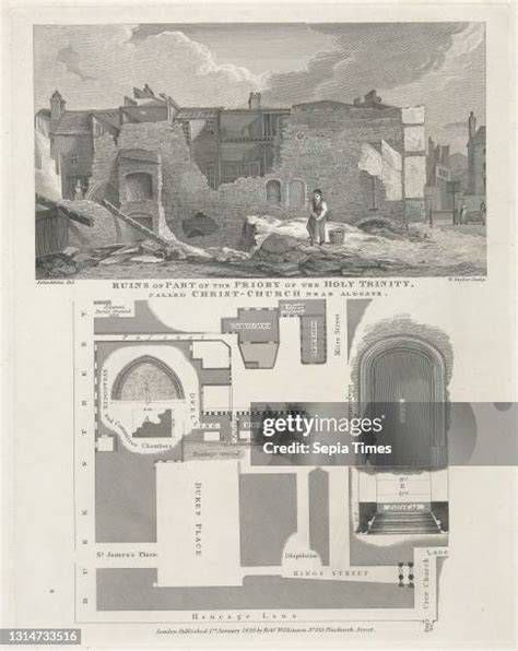 Diagram showing Holy Trinity church buildings (1794 chapel and 1851 church) and Civil War hospital use