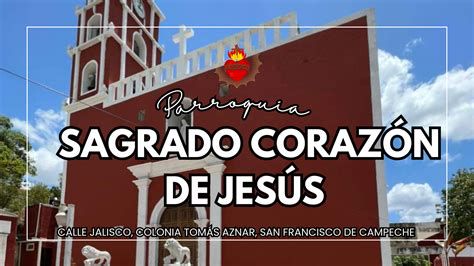 Fachada de la Parroquia Sagrado Corazón de Jesús y entorno universitario