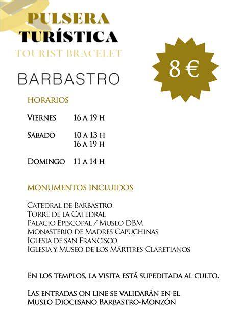 Mapa turístico de la Pulsera Turística de Barbastro