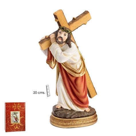 Representación artística de Jesús en la cruz según el evangelio de Juan