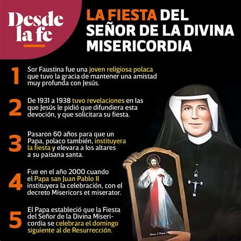Celebración de la Fiesta de la Divina Misericordia en una iglesia