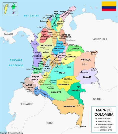 Mapa de expansión de iglesias evangélicas en Colombia