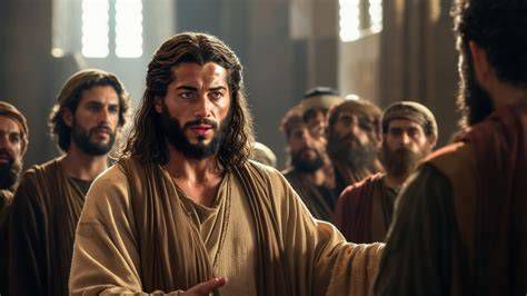 Jesús explica la resurrección a los saduceos