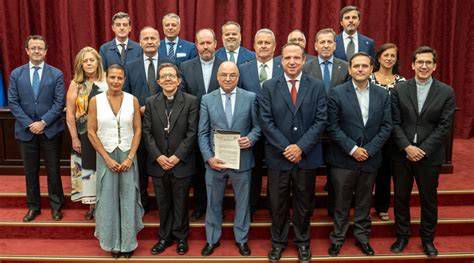 Homenaje institucional a Mons. Juan del Río Martín