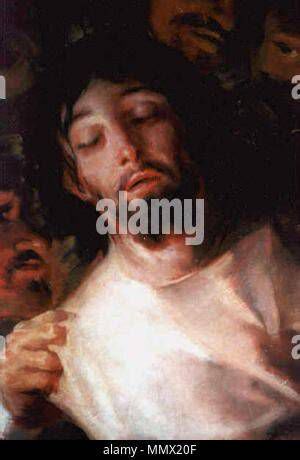 Detalle del Cristo de Goya: iluminación del torso y cabeza