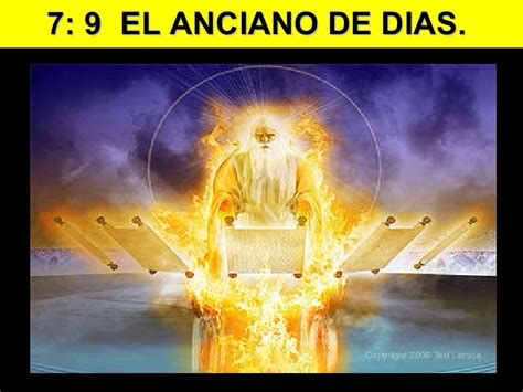 Escena de Daniel 7: El Hijo del Hombre ante el Anciano de Días