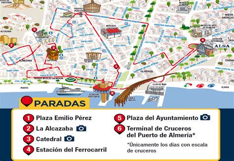 mapa itinerario procesión Resucitado Almería