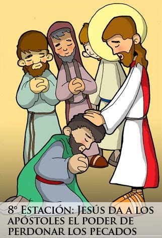 Icono de Jesucristo otorgando el poder de perdonar a los apóstoles