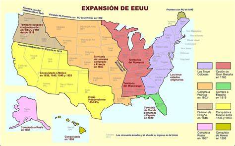 Mapa histórico de la expansión de fraternidades universitarias en EE.UU.