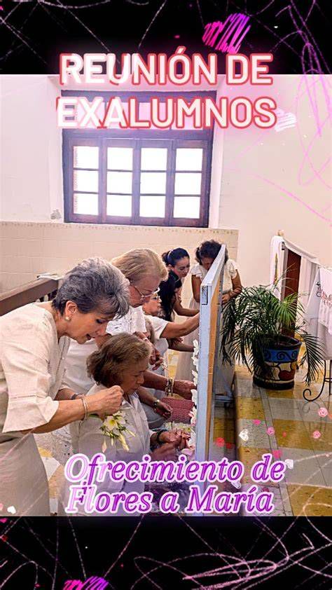 reunión de exalumnos en el colegio Ángel de la Guarda