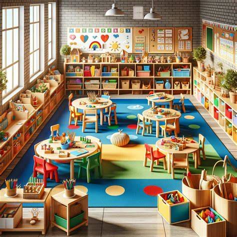 espacio aula infantil acogedora Colegio San Pedro Apóstol