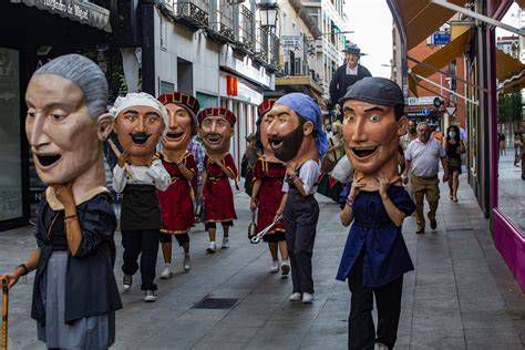 Desfile de Gigantes y Cabezudos en Guadalupe