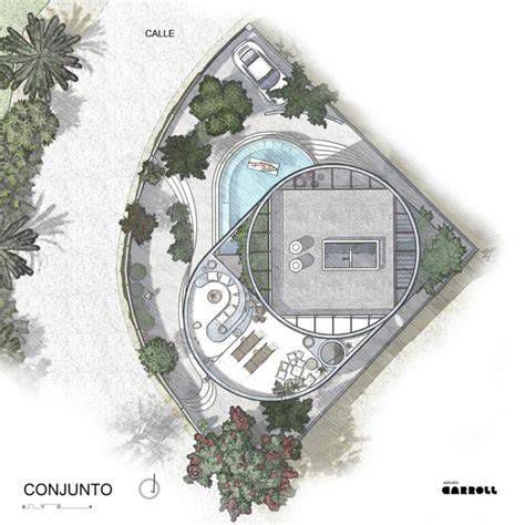 Esquema arquitectónico: planta del conjunto, sotoportego, claustro y conexiones urbanas