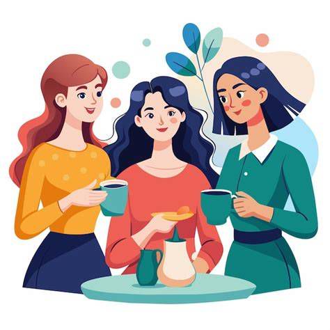 Ilustración de las tres aspirantes enfrentándose en el ritual de sucesión