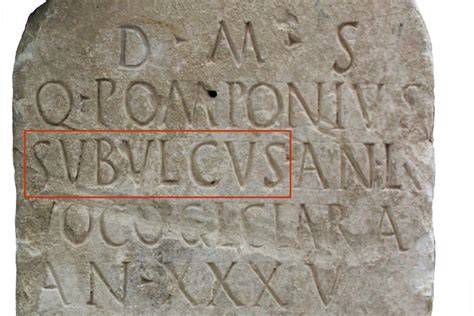 Inscripción Romana de Vecunia