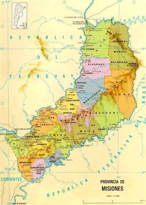 Mapa de las misiones y destinos diplomáticos de Juan XXIII