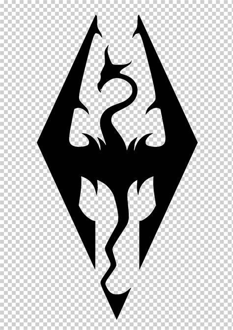 Logo y símbolo de la Hermandad Oscura en Skyrim