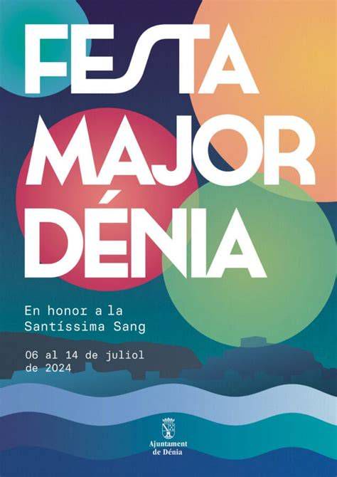 Mapa oficial con los principales recintos de la Festa Major de Dénia