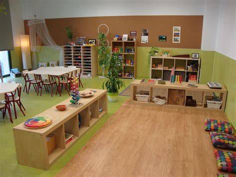 ambiente aula infantil con metodología ABP y espacios abiertos