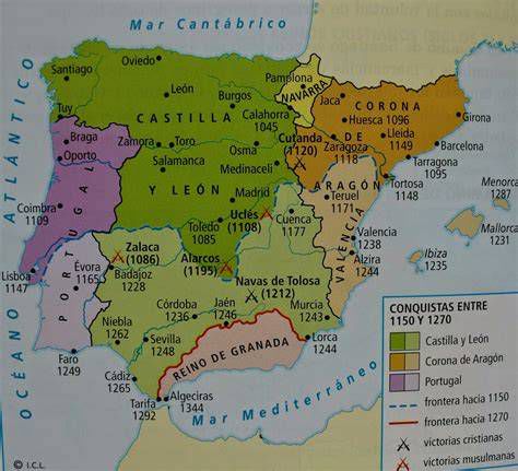 Mapa histórico de La Carlota y sus departamentos en el siglo XVIII