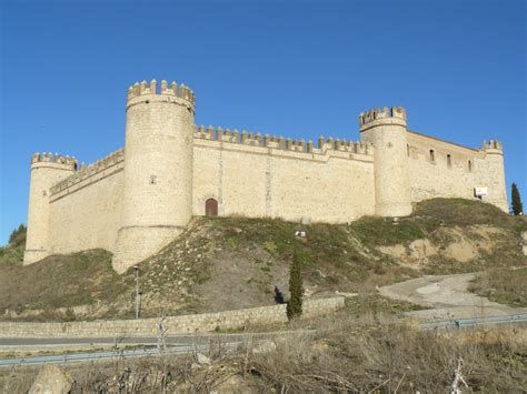 Vista panorámica del Castillo de Maqueda