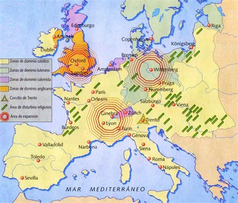 mapa y cronología de la imaginería religiosa española del siglo XVI al XVIII