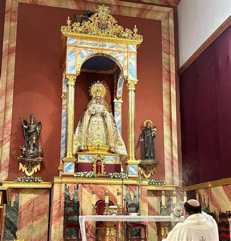 Camarín de la Virgen con cúpula octogonal